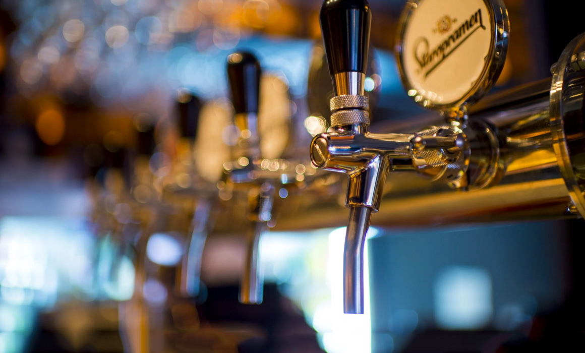 Manettes de débit de boisson alcoolisées